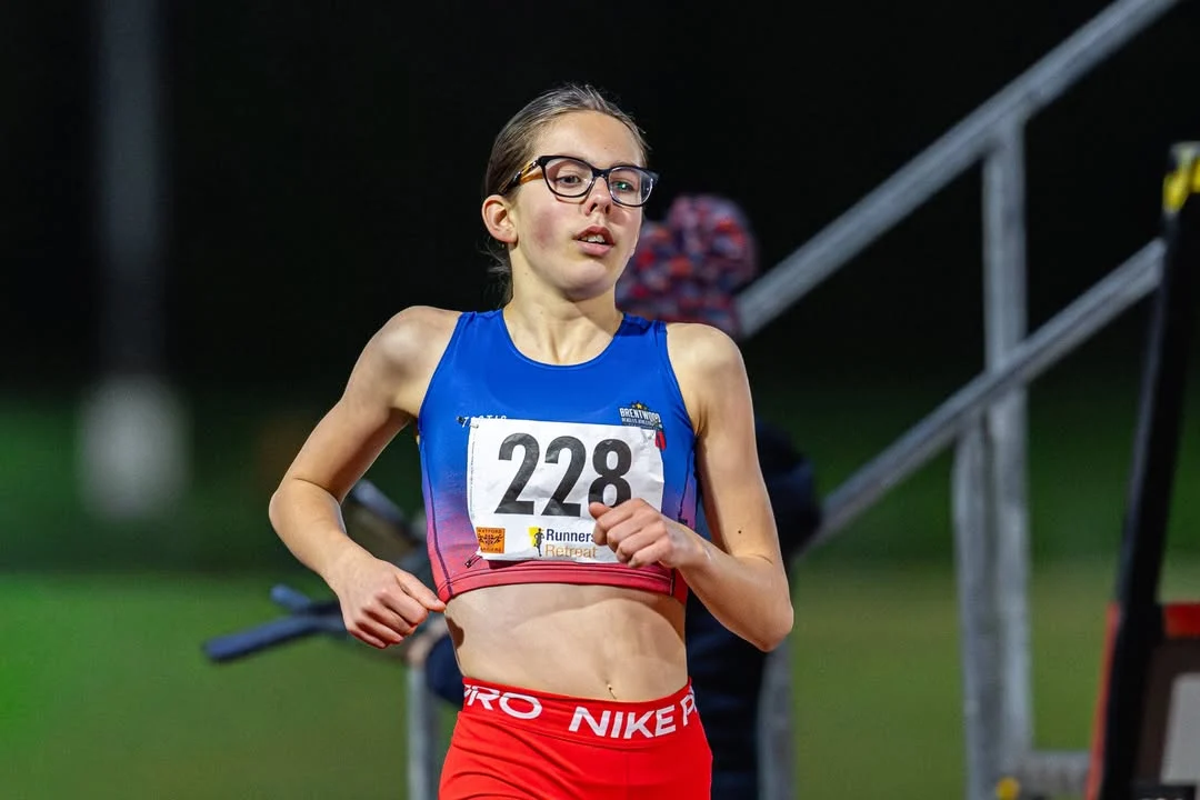 Brentwood Beagles athletes at the Watford Open Graded Meeting, Watford, 15 April 2026