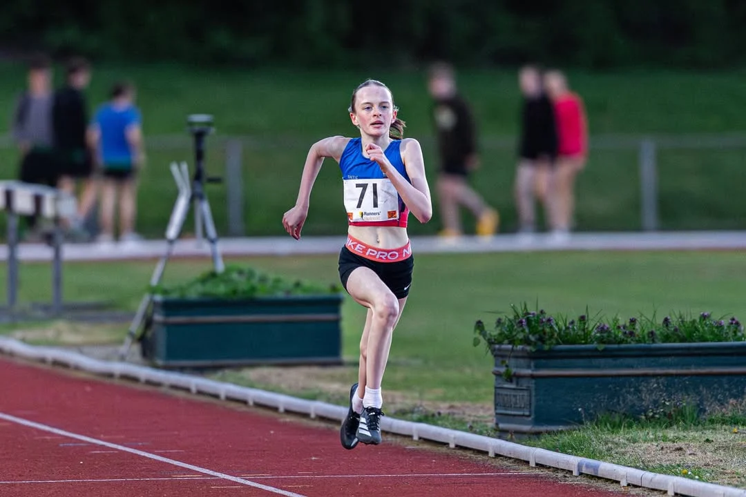 Brentwood Beagles athletes at the Watford Open Graded Meeting, Watford, 15 April 2026