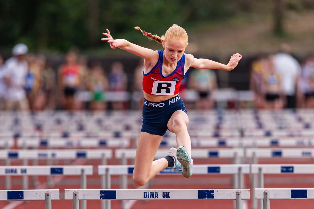 Brentwood Beagles athletes at the Eastern Young Athletes League (EYAL) - Havering, Havering, 6 July 2026
