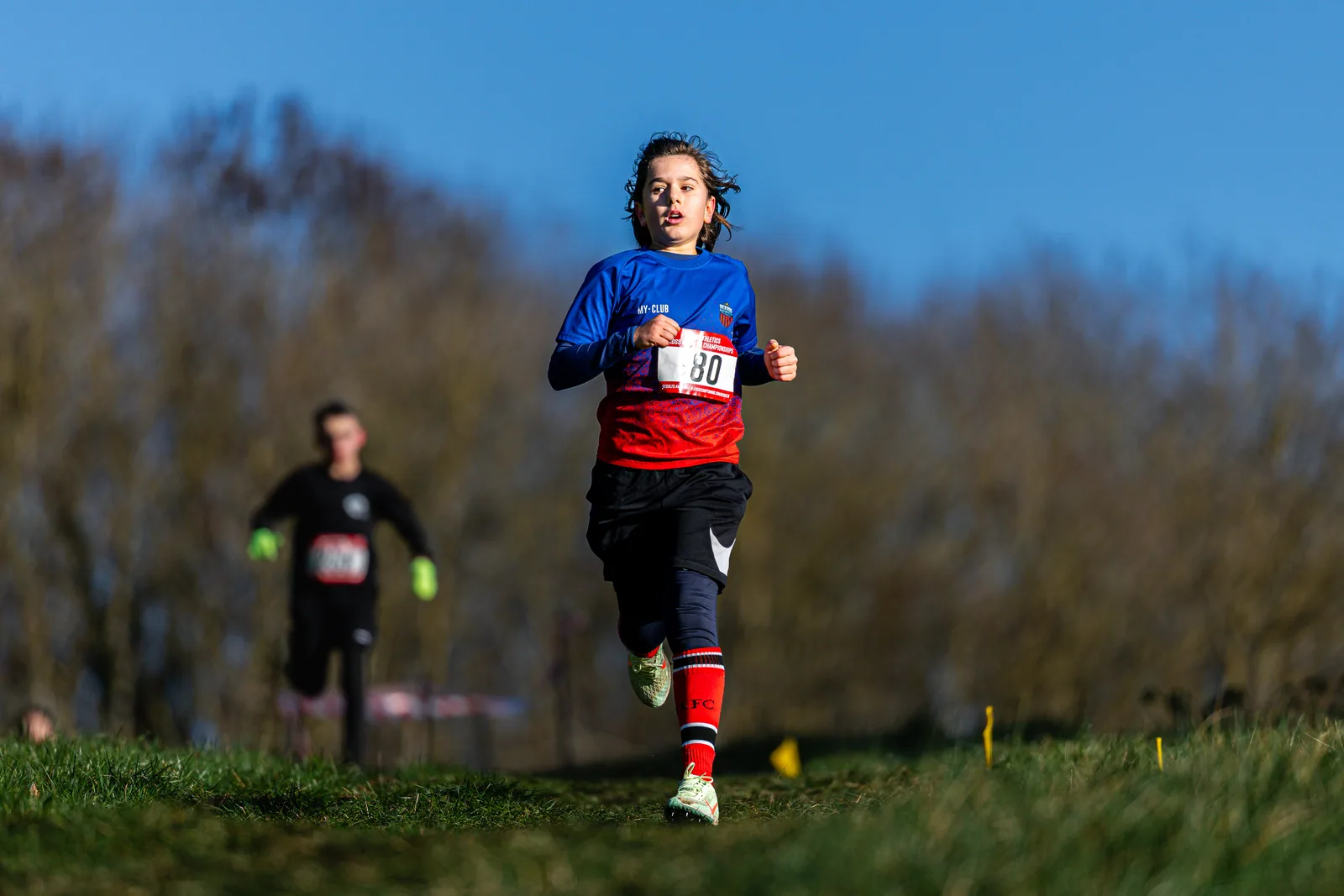 Brentwood Beagles athletes at the Essex County Cross Country Championships, Gloucester Park, Basildon, 3 January 2026