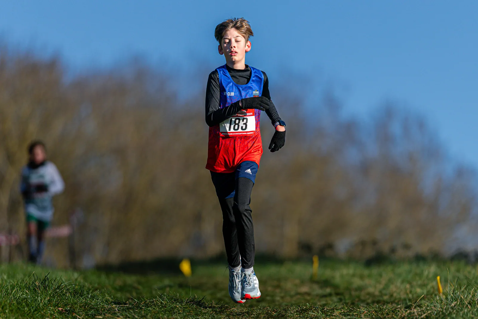 Brentwood Beagles athletes at the Essex County Cross Country Championships, Gloucester Park, Basildon, 3 January 2026