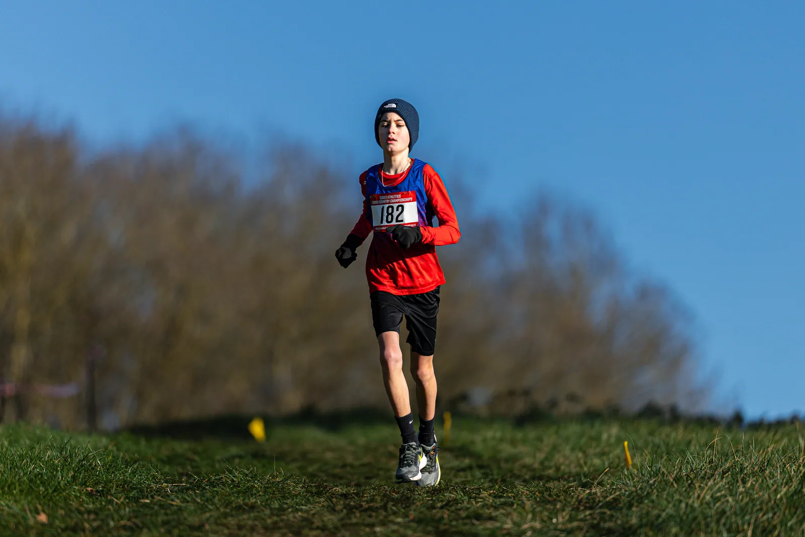 Brentwood Beagles athletes at the Essex County Cross Country Championships, Gloucester Park, Basildon, 3 January 2026