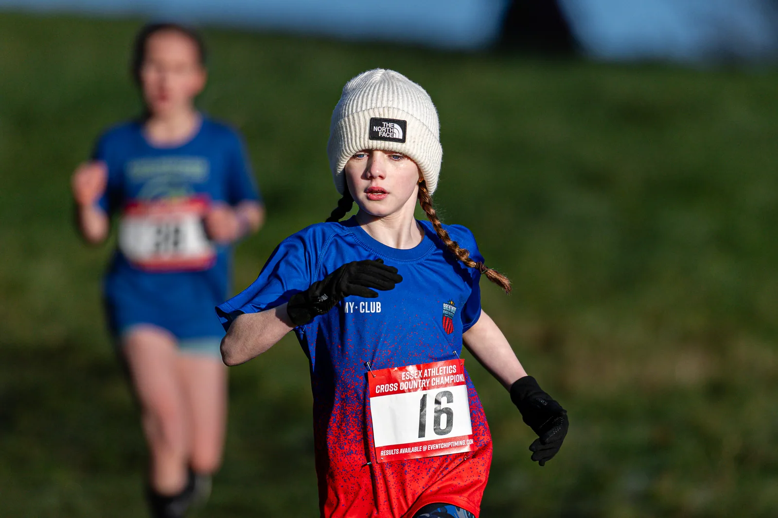 Brentwood Beagles athletes at the Essex County Cross Country Championships, Gloucester Park, Basildon, 3 January 2026