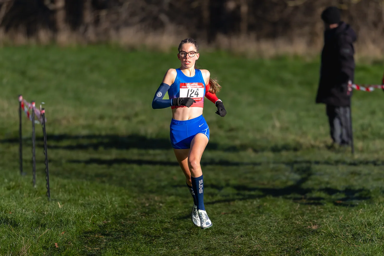 Brentwood Beagles athletes at the Essex County Cross Country Championships, Gloucester Park, Basildon, 3 January 2026