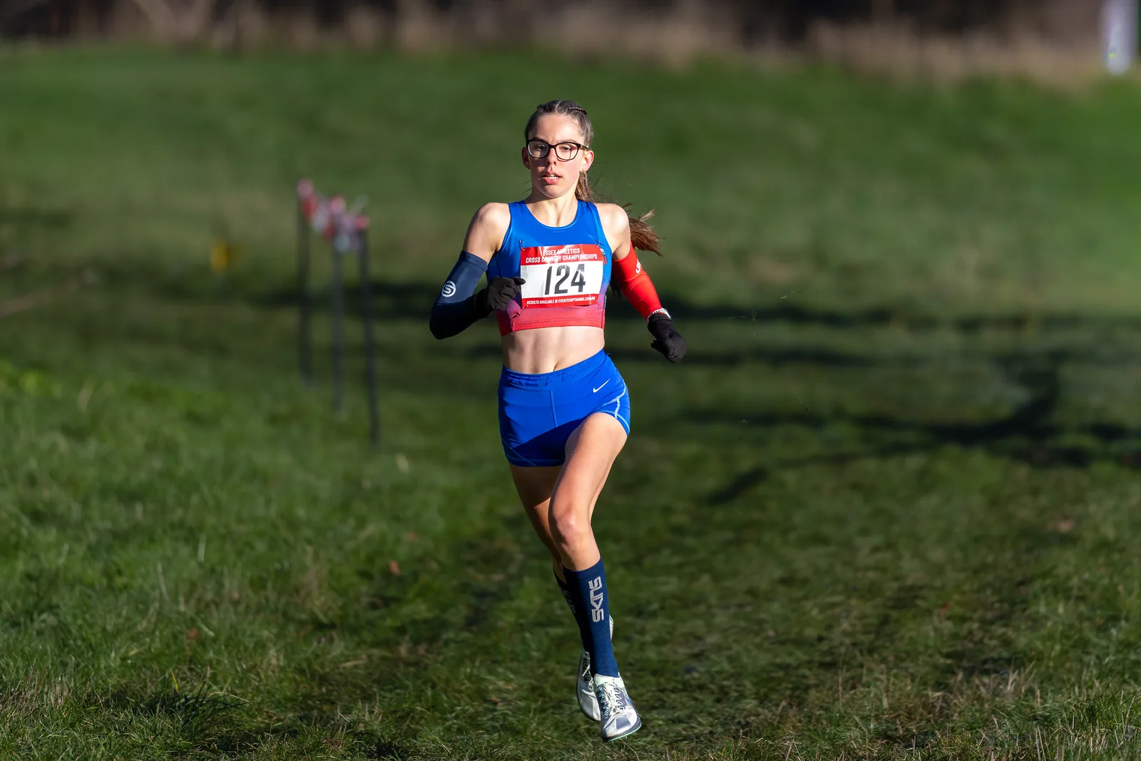 Brentwood Beagles athletes at the Essex County Cross Country Championships, Gloucester Park, Basildon, 3 January 2026