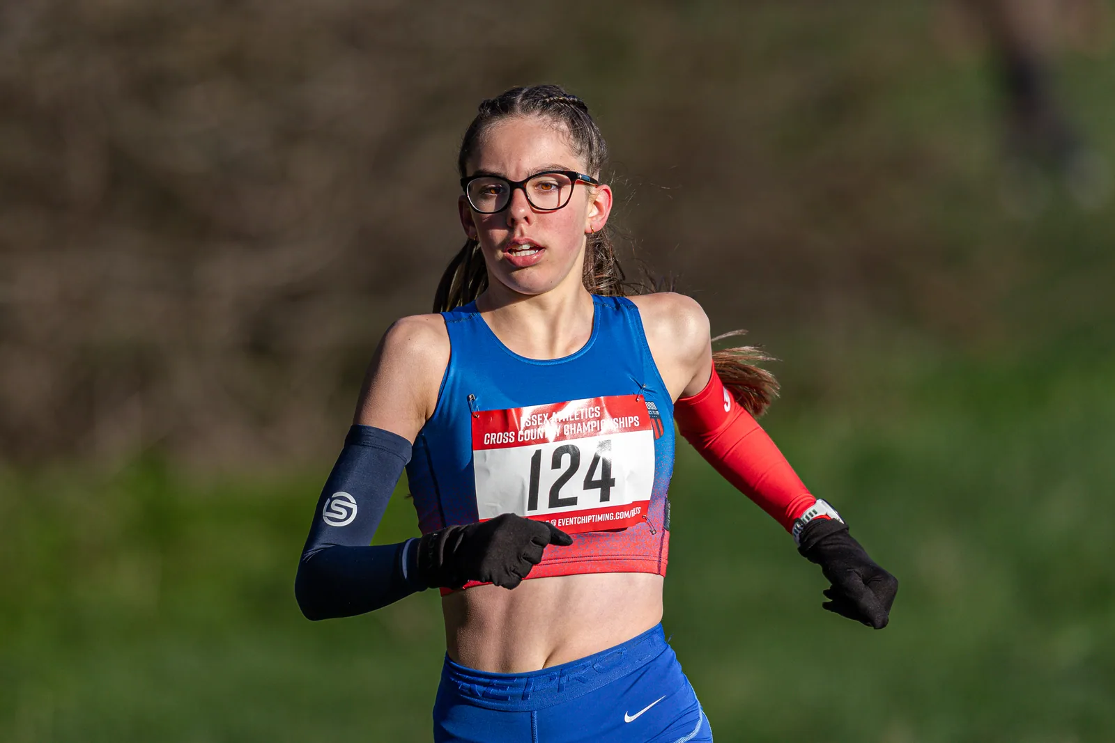 Brentwood Beagles athletes at the Essex County Cross Country Championships, Gloucester Park, Basildon, 3 January 2026