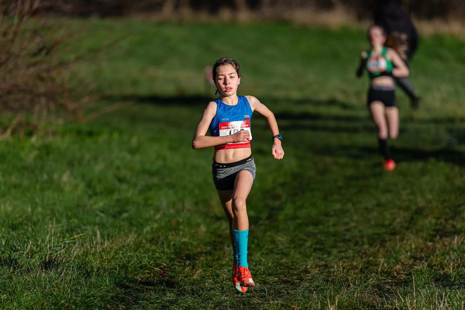 Brentwood Beagles athletes at the Essex County Cross Country Championships, Gloucester Park, Basildon, 3 January 2026