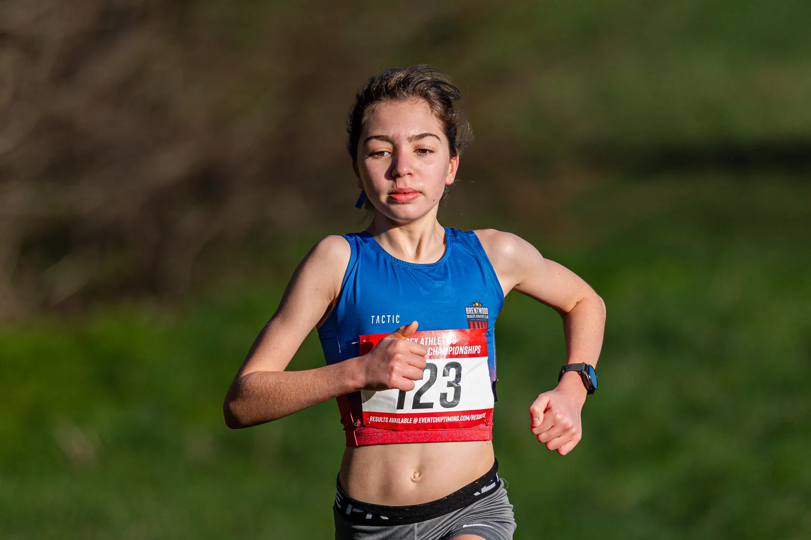 Brentwood Beagles athletes at the Essex County Cross Country Championships, Gloucester Park, Basildon, 3 January 2026
