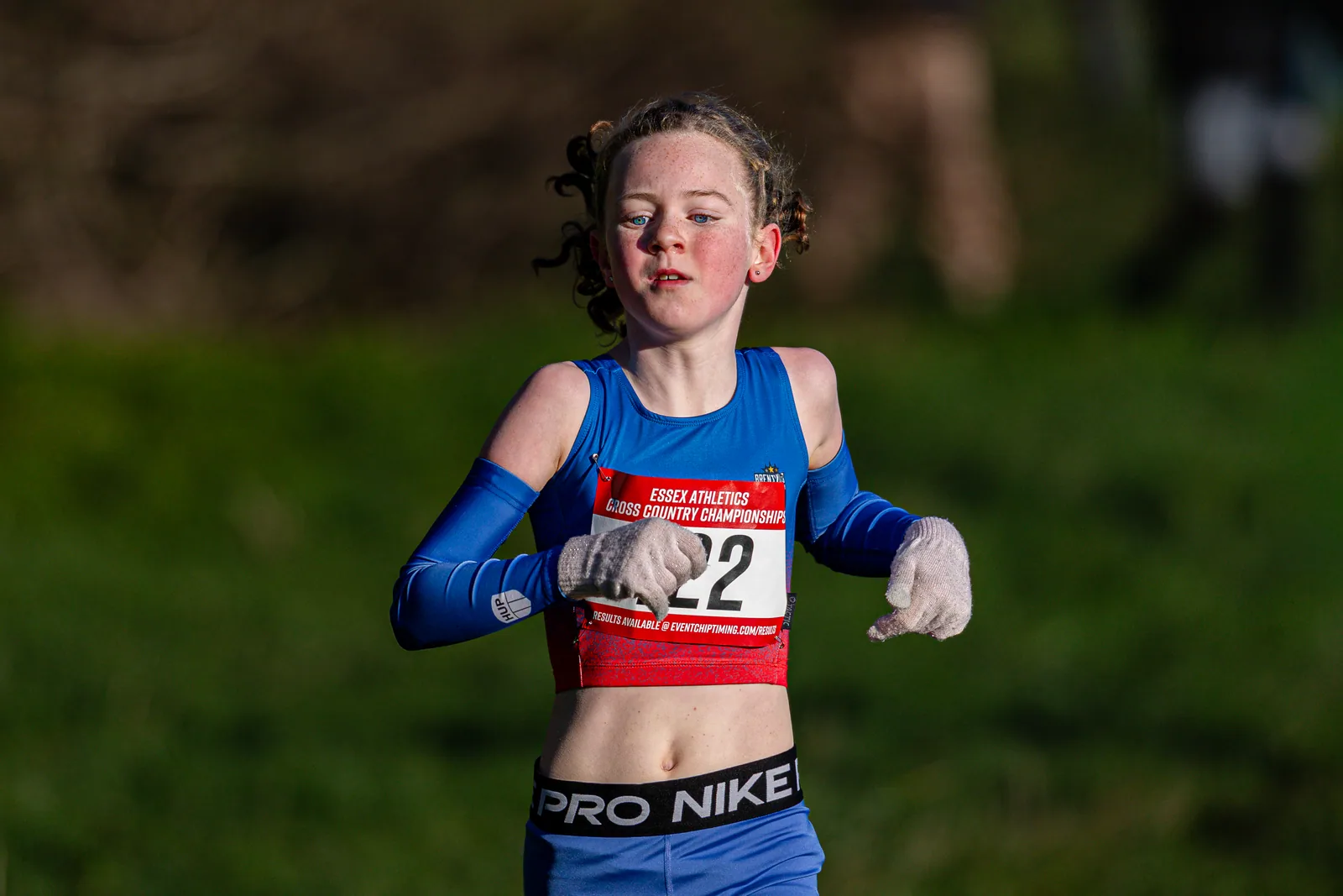 Brentwood Beagles athletes at the Essex County Cross Country Championships, Gloucester Park, Basildon, 3 January 2026