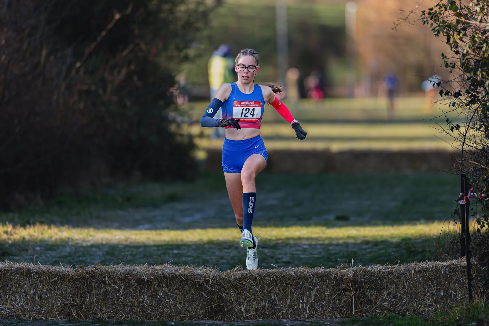 Brentwood Beagles athletes at the Essex County Cross Country Championships, Gloucester Park, Basildon, 3 January 2026