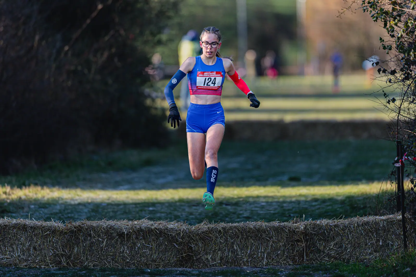 Brentwood Beagles athletes at the Essex County Cross Country Championships, Gloucester Park, Basildon, 3 January 2026