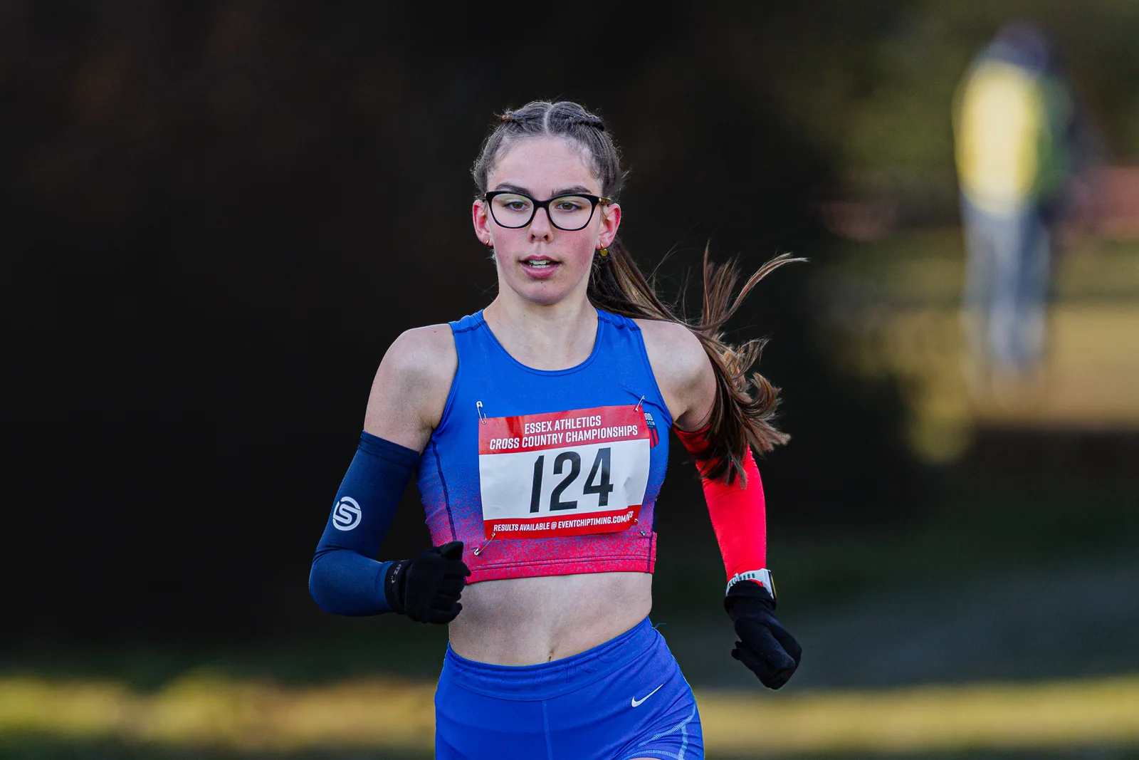 Brentwood Beagles athletes at the Essex County Cross Country Championships, Gloucester Park, Basildon, 3 January 2026