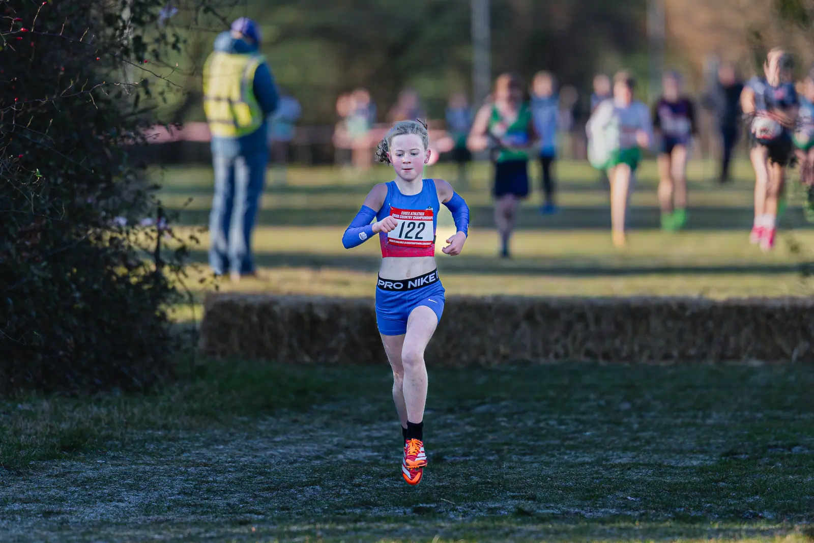 Brentwood Beagles athletes at the Essex County Cross Country Championships, Gloucester Park, Basildon, 3 January 2026