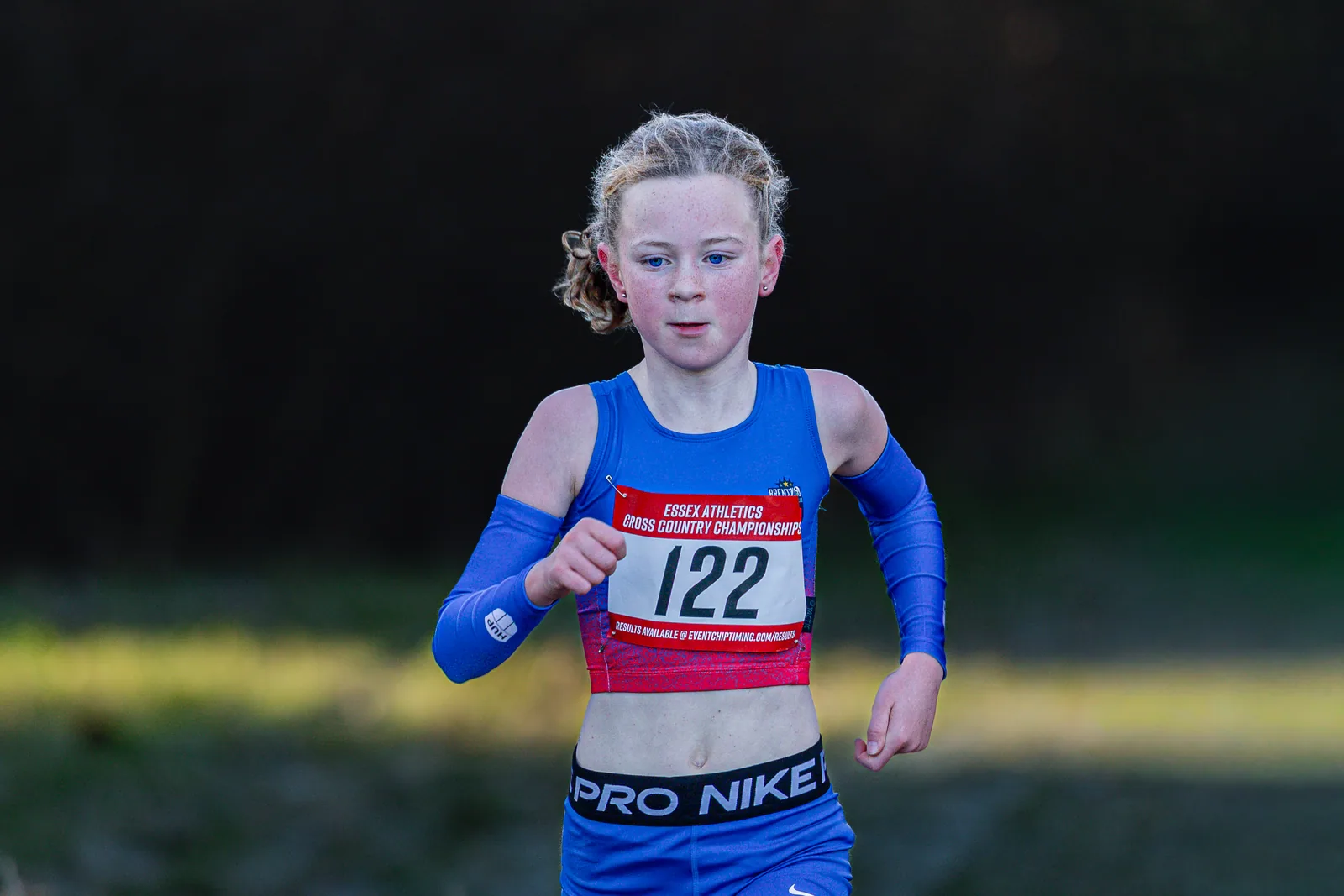 Brentwood Beagles athletes at the Essex County Cross Country Championships, Gloucester Park, Basildon, 3 January 2026