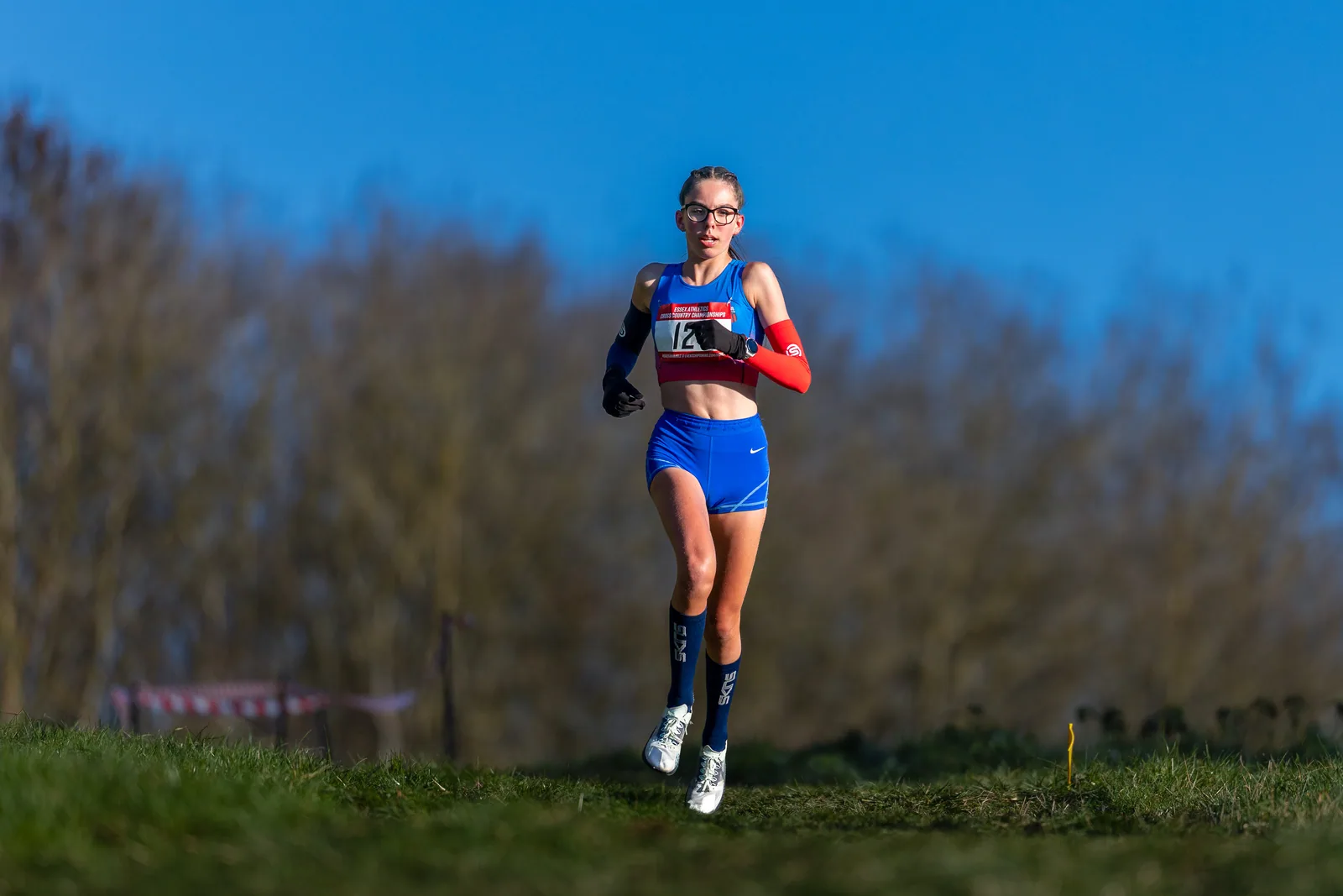 Brentwood Beagles athletes at the Essex County Cross Country Championships, Gloucester Park, Basildon, 3 January 2026