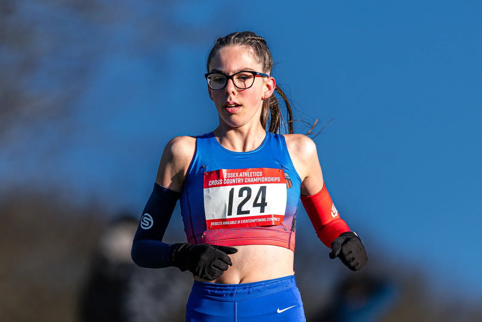 Brentwood Beagles athletes at the Essex County Cross Country Championships, Gloucester Park, Basildon, 3 January 2026