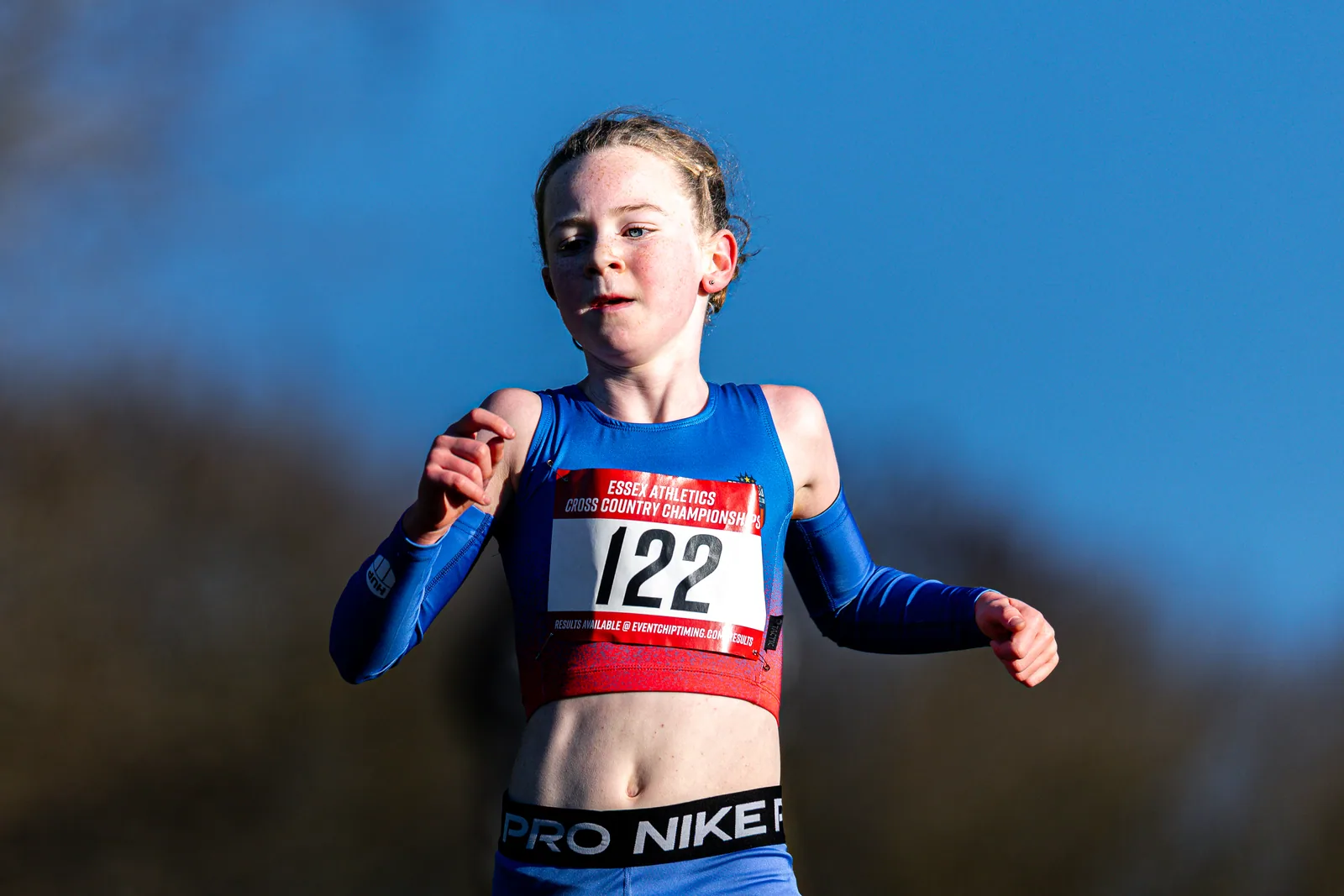 Brentwood Beagles athletes at the Essex County Cross Country Championships, Gloucester Park, Basildon, 3 January 2026