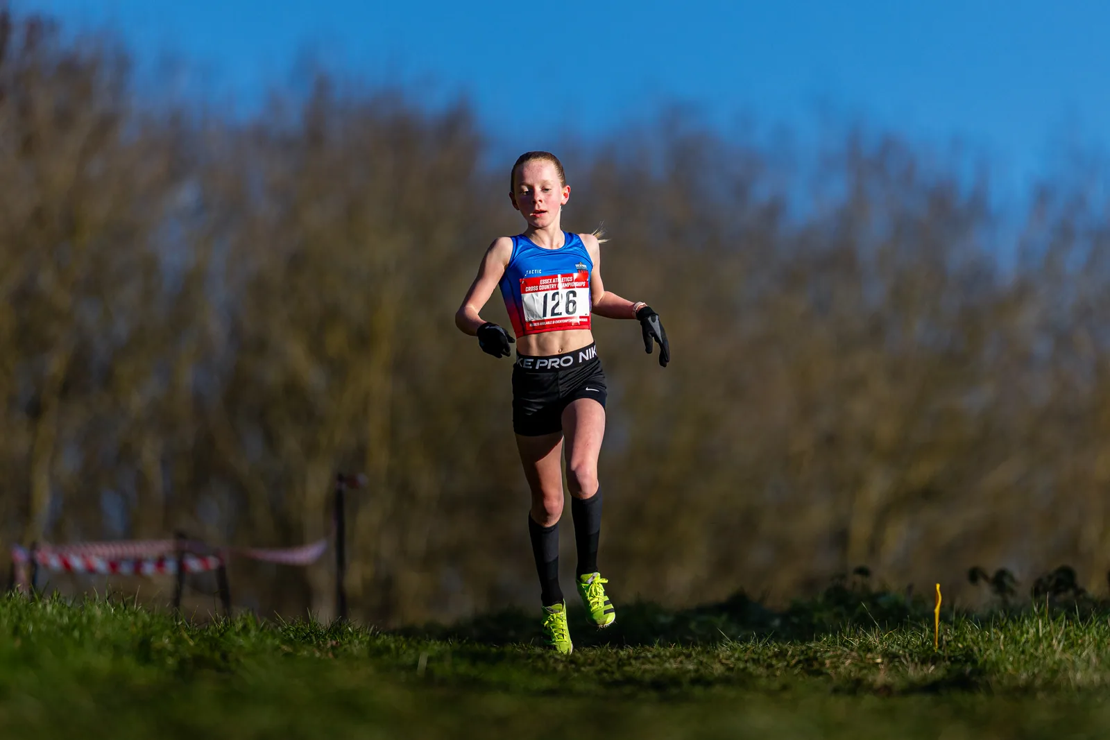 Brentwood Beagles athletes at the Essex County Cross Country Championships, Gloucester Park, Basildon, 3 January 2026