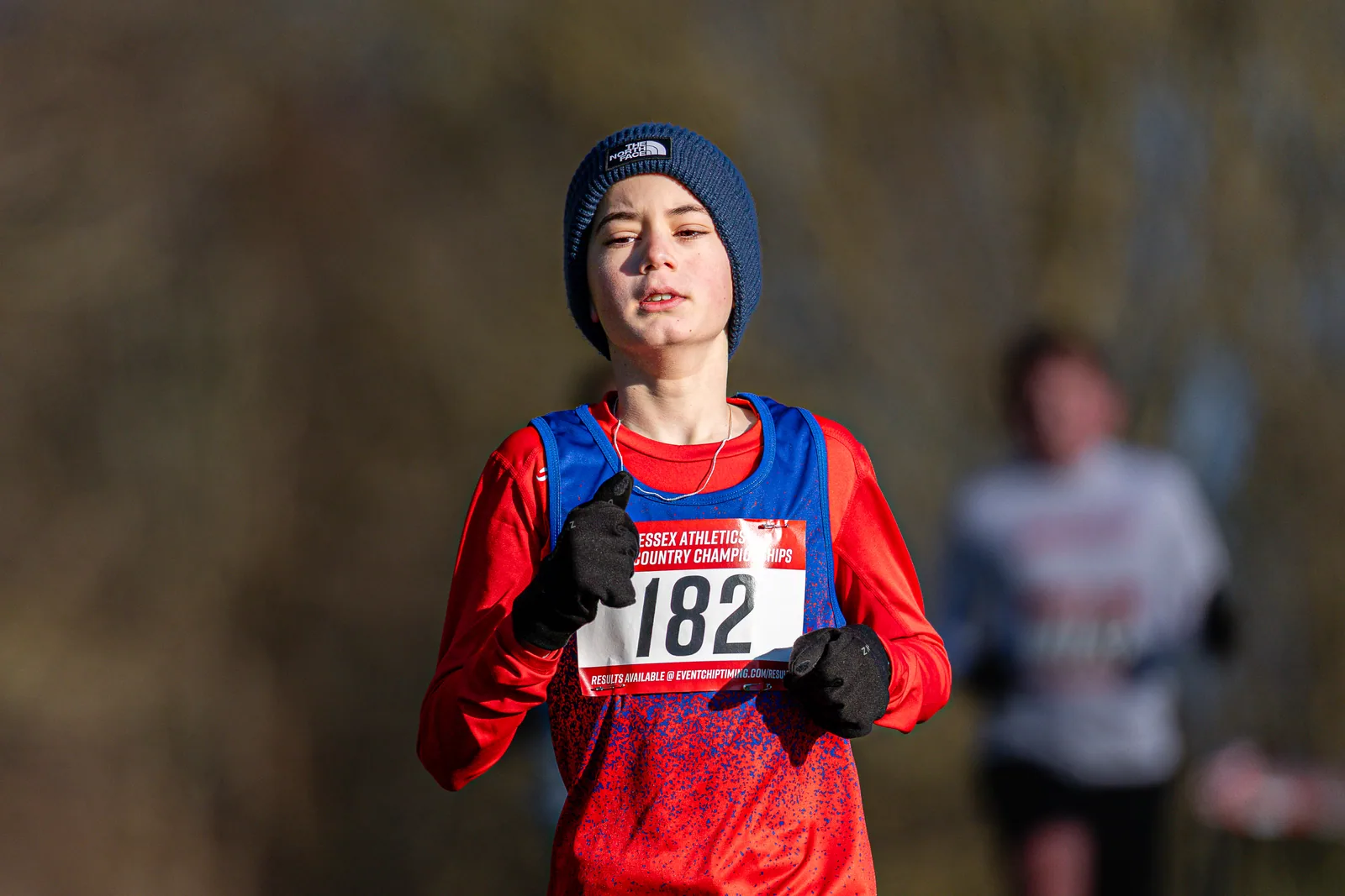 Brentwood Beagles athletes at the Essex County Cross Country Championships, Gloucester Park, Basildon, 3 January 2026