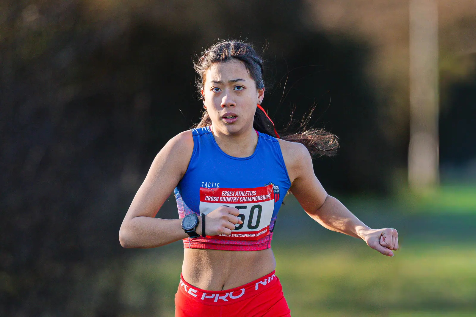 Brentwood Beagles athletes at the Essex County Cross Country Championships, Gloucester Park, Basildon, 3 January 2026