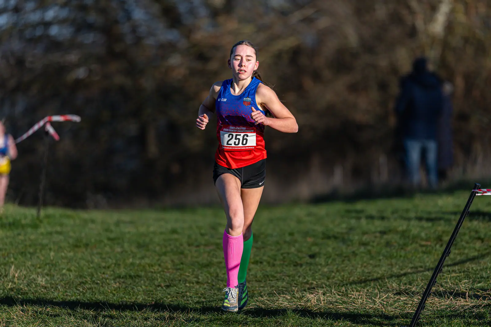 Brentwood Beagles athletes at the Essex County Cross Country Championships, Gloucester Park, Basildon, 3 January 2026