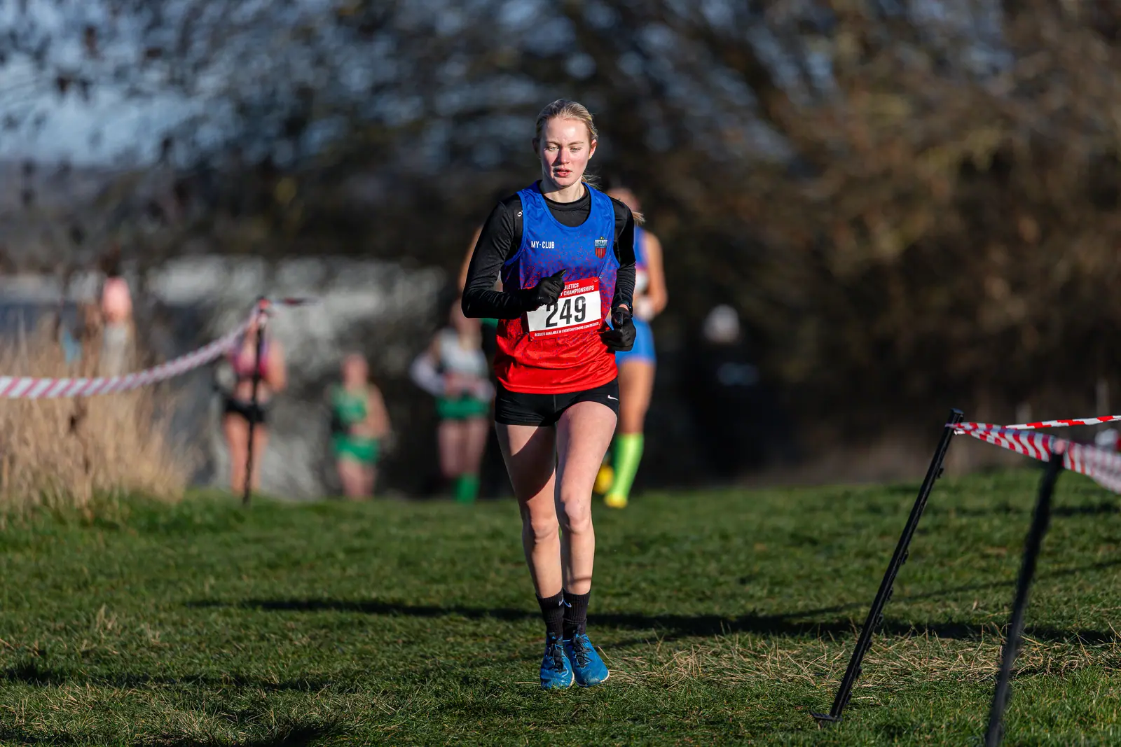 Brentwood Beagles athletes at the Essex County Cross Country Championships, Gloucester Park, Basildon, 3 January 2026