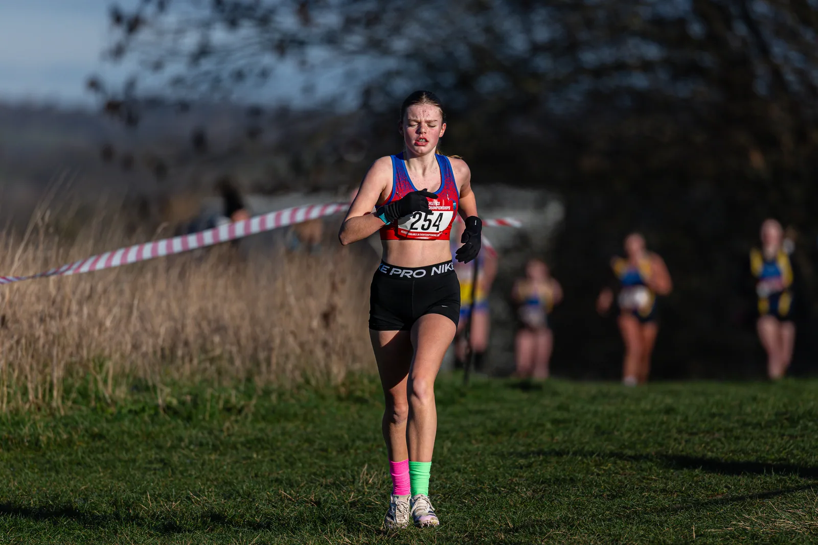 Brentwood Beagles athletes at the Essex County Cross Country Championships, Gloucester Park, Basildon, 3 January 2026
