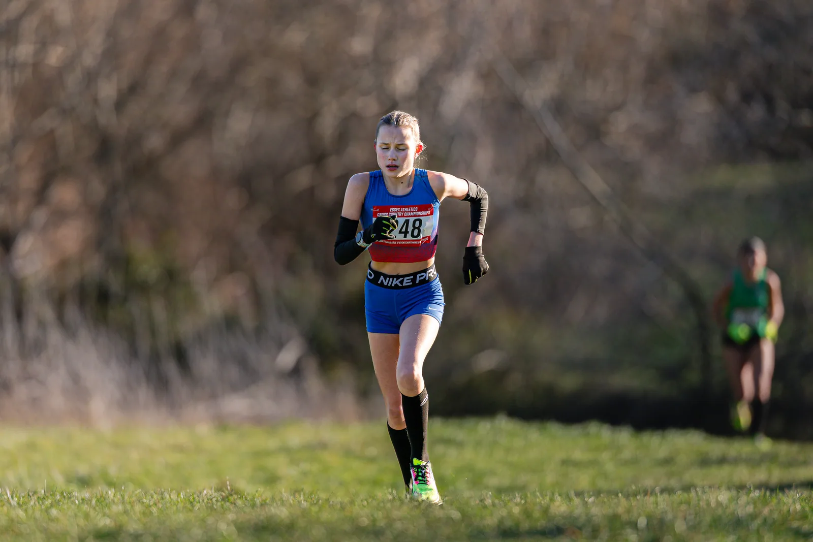 Brentwood Beagles athletes at the Essex County Cross Country Championships, Gloucester Park, Basildon, 3 January 2026