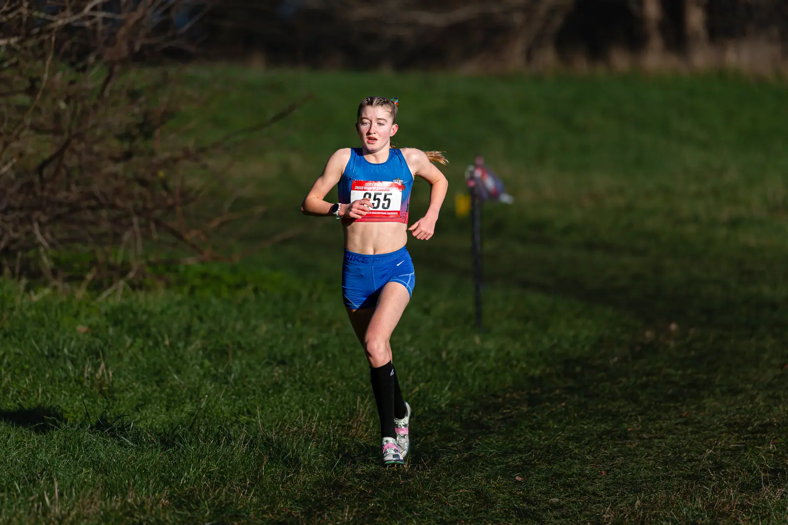 Brentwood Beagles athletes at the Essex County Cross Country Championships, Gloucester Park, Basildon, 3 January 2026
