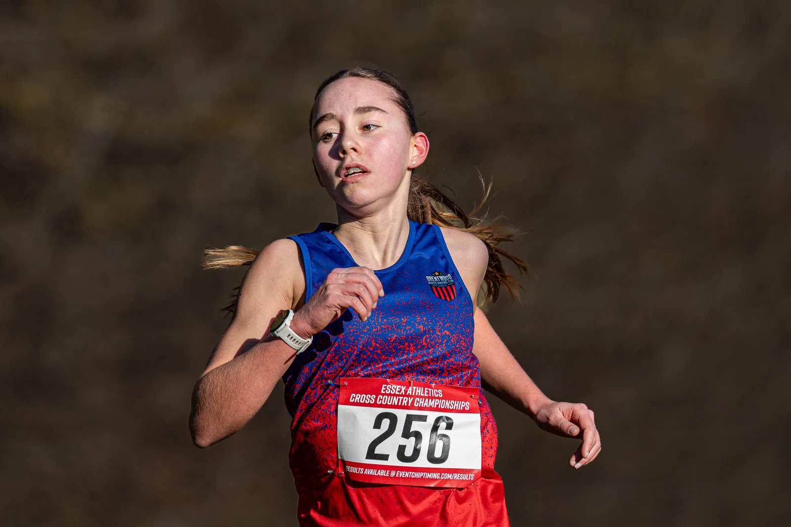 Brentwood Beagles athletes at the Essex County Cross Country Championships, Gloucester Park, Basildon, 3 January 2026