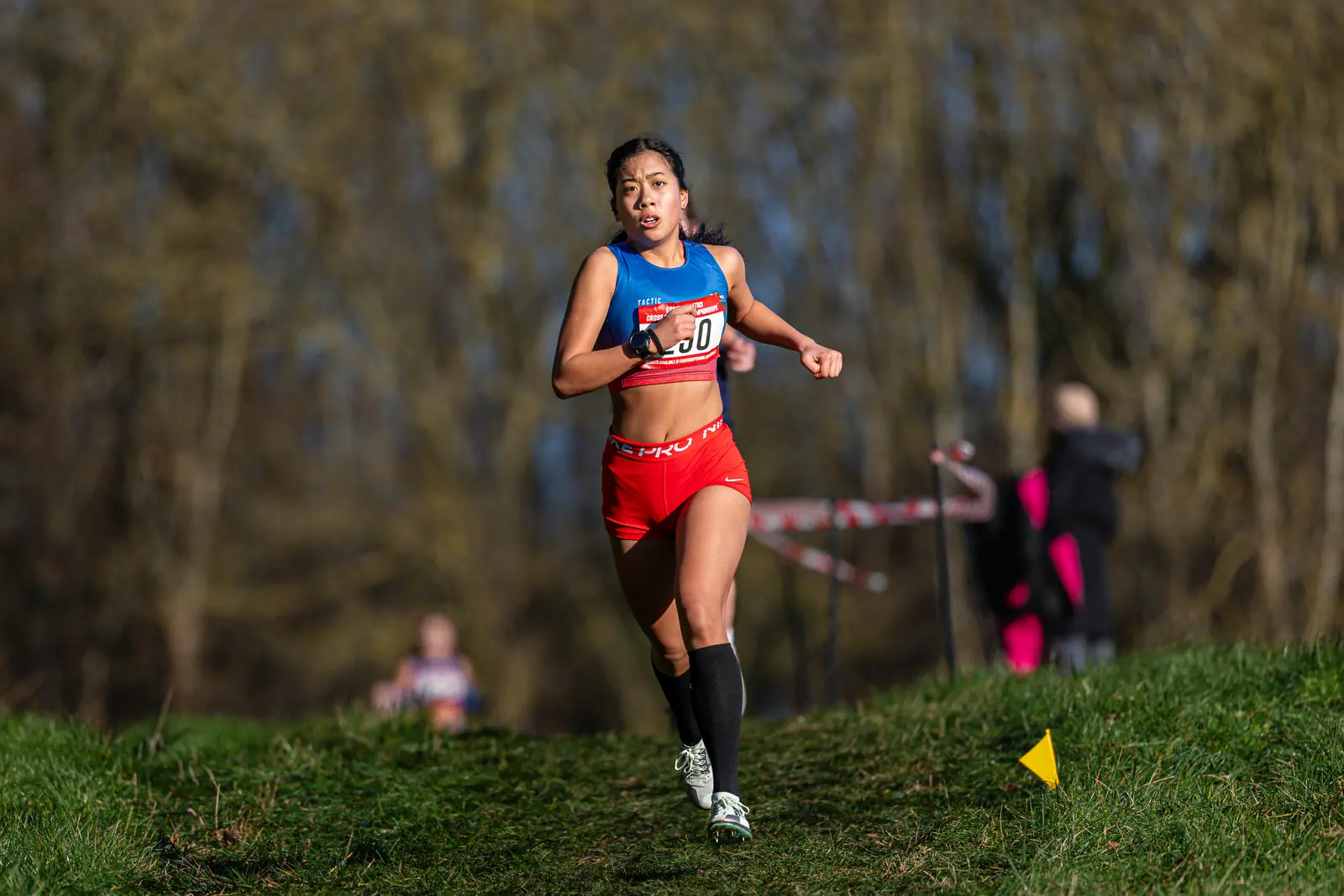 Brentwood Beagles athletes at the Essex County Cross Country Championships, Gloucester Park, Basildon, 3 January 2026