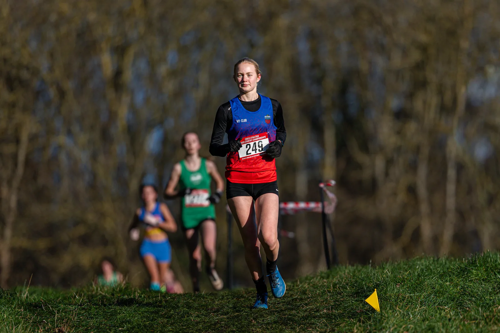 Brentwood Beagles athletes at the Essex County Cross Country Championships, Gloucester Park, Basildon, 3 January 2026
