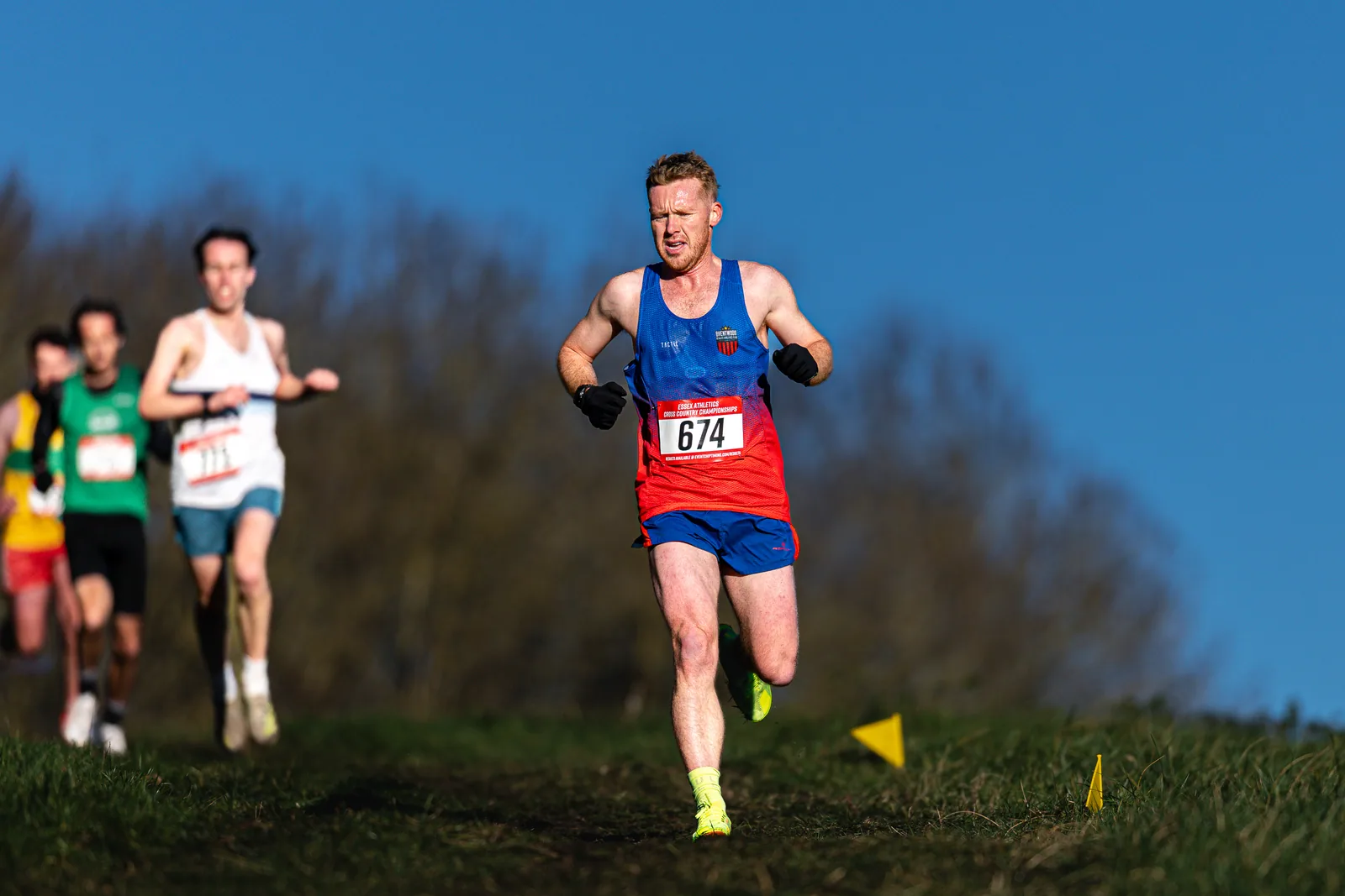 Brentwood Beagles athletes at the Essex County Cross Country Championships, Gloucester Park, Basildon, 3 January 2026