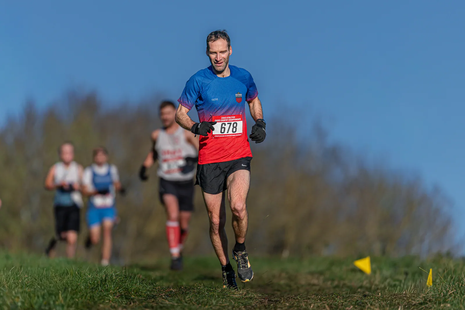 Brentwood Beagles athletes at the Essex County Cross Country Championships, Gloucester Park, Basildon, 3 January 2026