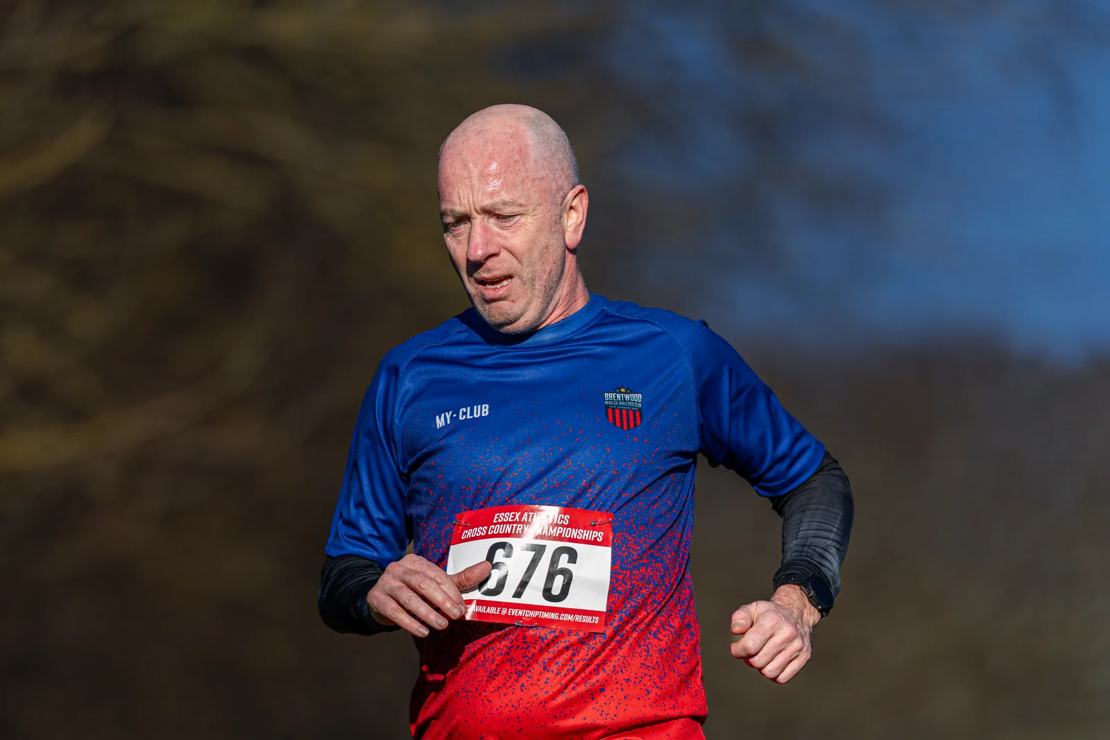 Brentwood Beagles athletes at the Essex County Cross Country Championships, Gloucester Park, Basildon, 3 January 2026