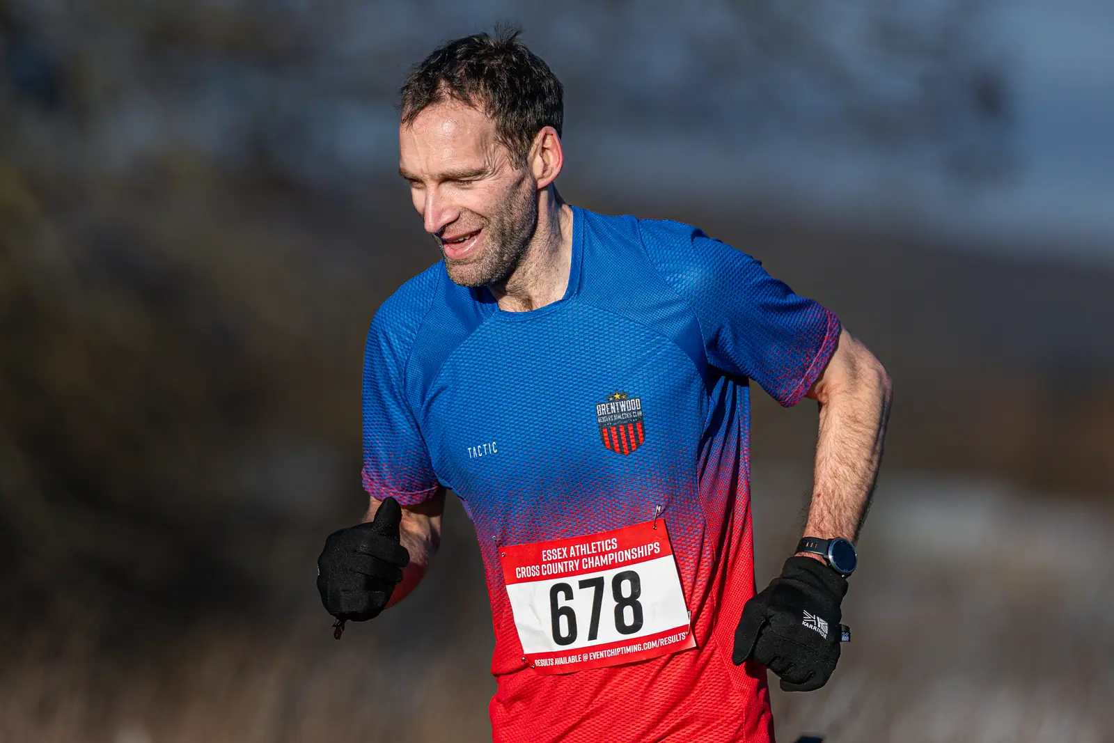 Brentwood Beagles athletes at the Essex County Cross Country Championships, Gloucester Park, Basildon, 3 January 2026