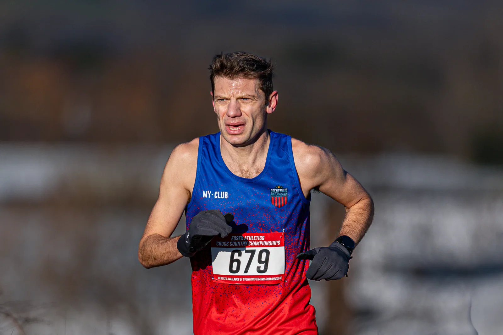 Brentwood Beagles athletes at the Essex County Cross Country Championships, Gloucester Park, Basildon, 3 January 2026