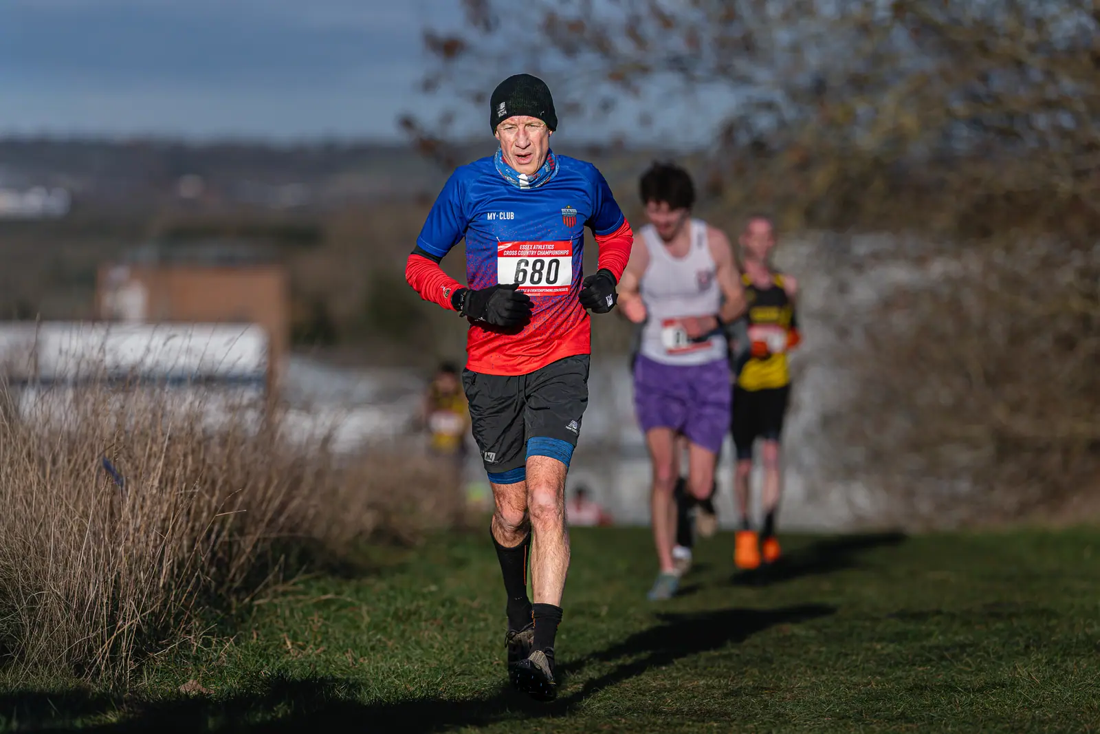 Brentwood Beagles athletes at the Essex County Cross Country Championships, Gloucester Park, Basildon, 3 January 2026