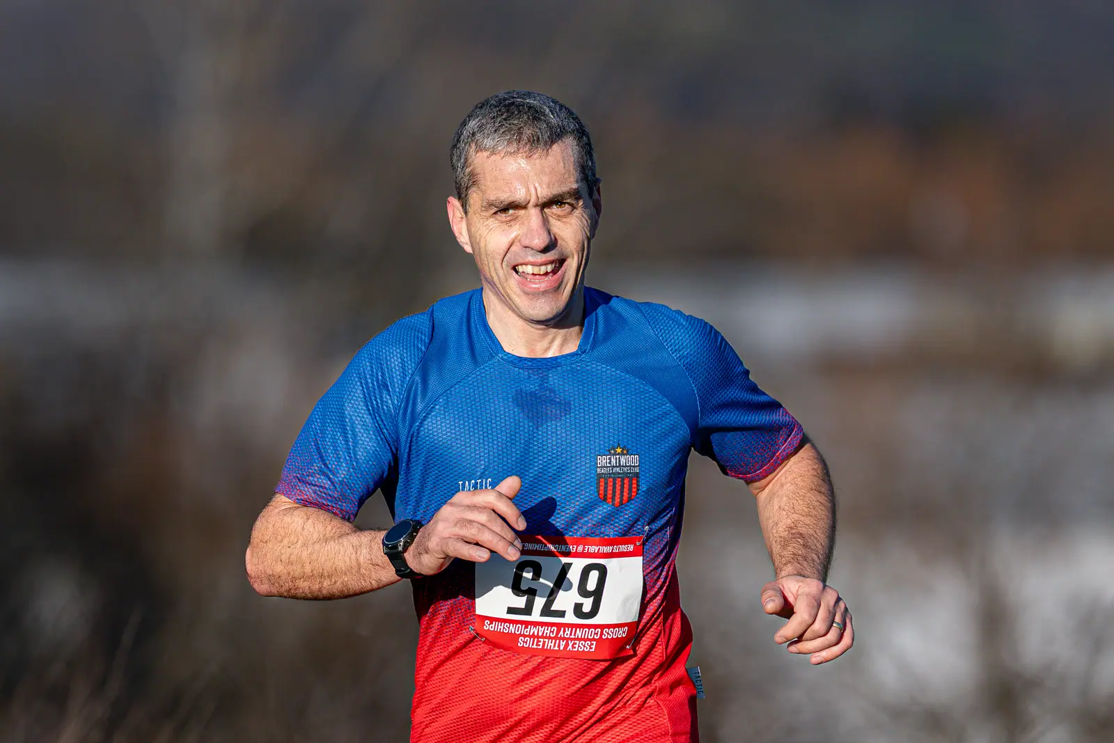 Brentwood Beagles athletes at the Essex County Cross Country Championships, Gloucester Park, Basildon, 3 January 2026