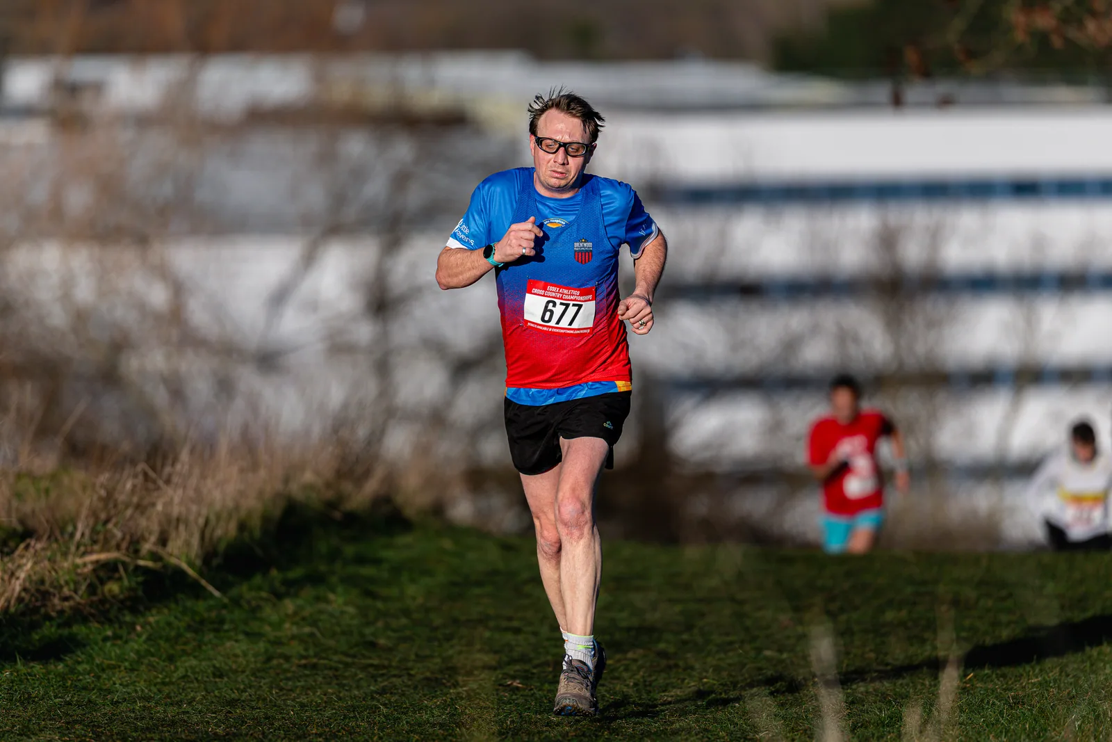 Brentwood Beagles athletes at the Essex County Cross Country Championships, Gloucester Park, Basildon, 3 January 2026