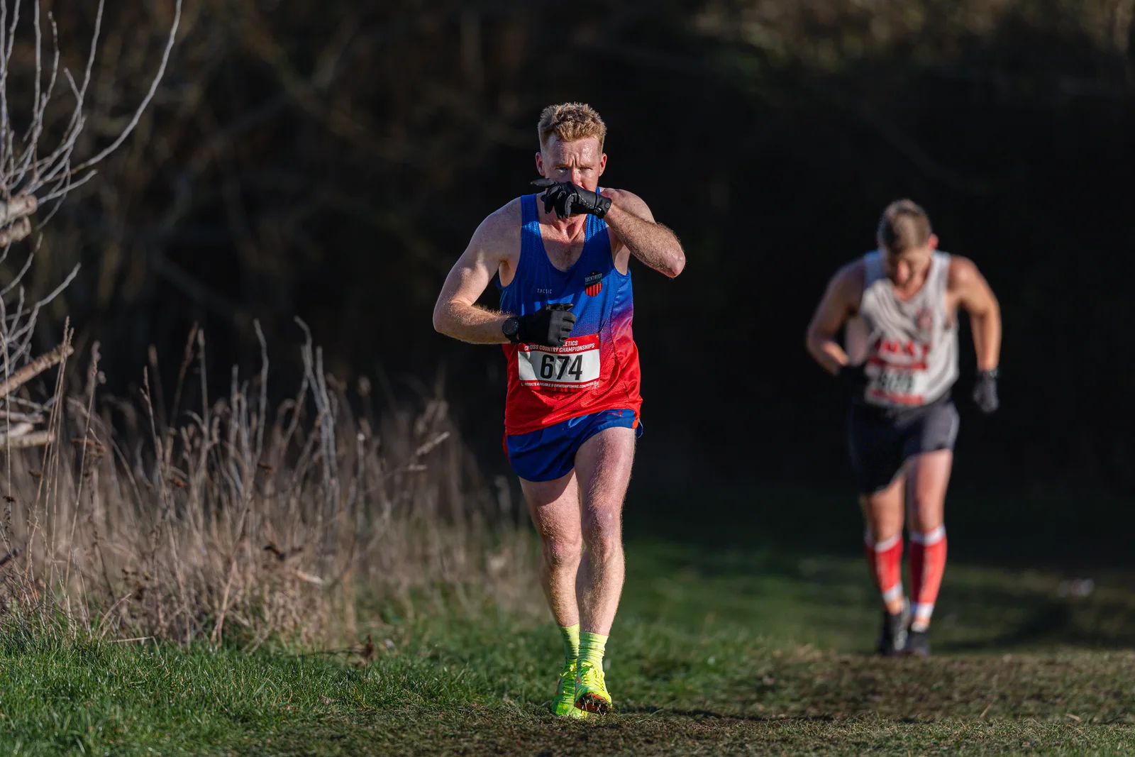 Brentwood Beagles athletes at the Essex County Cross Country Championships, Gloucester Park, Basildon, 3 January 2026