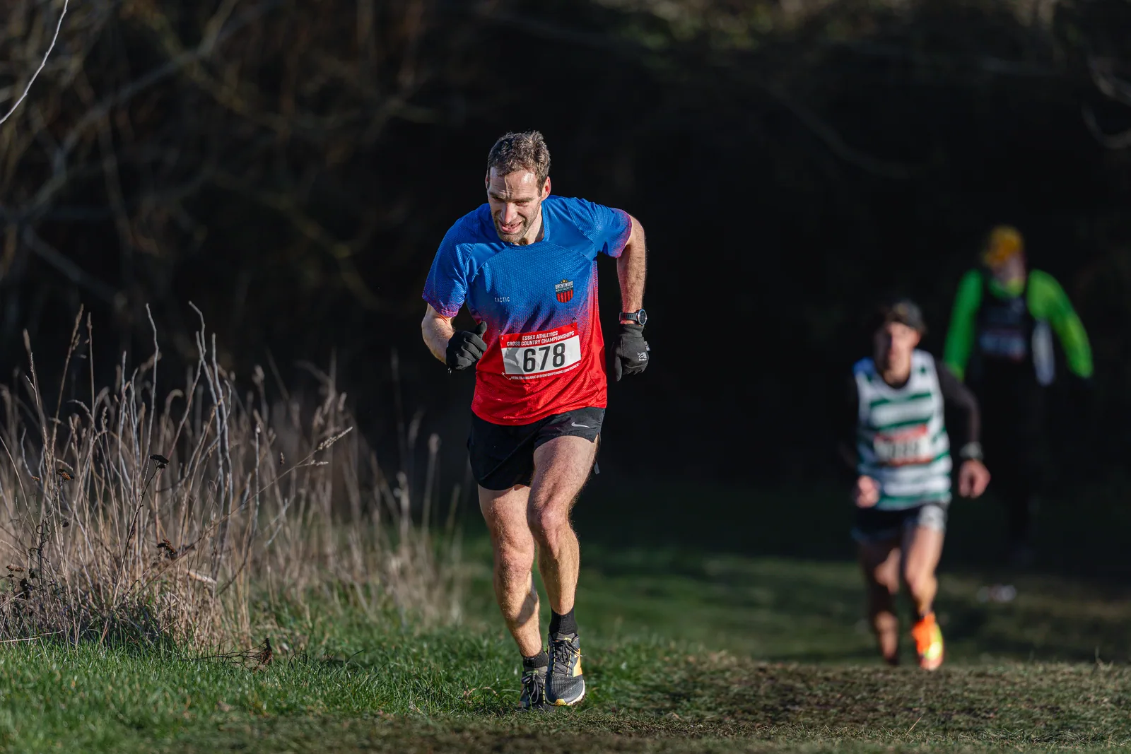 Brentwood Beagles athletes at the Essex County Cross Country Championships, Gloucester Park, Basildon, 3 January 2026