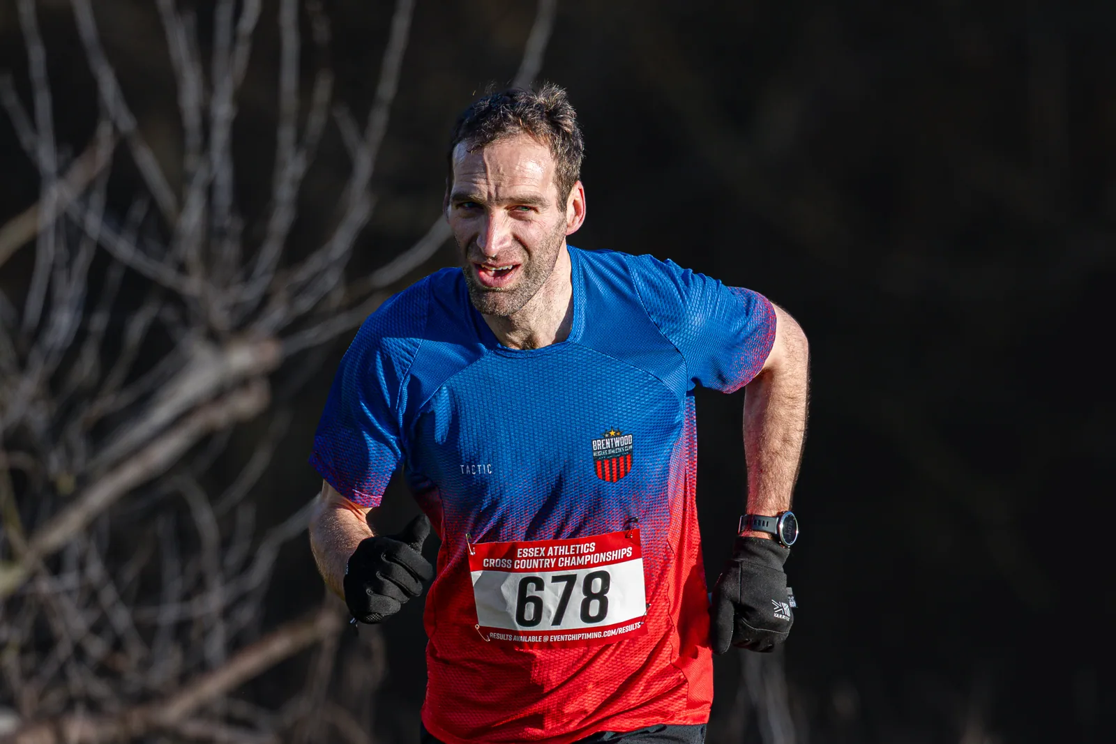 Brentwood Beagles athletes at the Essex County Cross Country Championships, Gloucester Park, Basildon, 3 January 2026