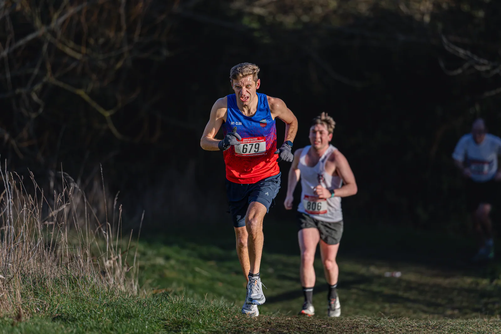 Brentwood Beagles athletes at the Essex County Cross Country Championships, Gloucester Park, Basildon, 3 January 2026