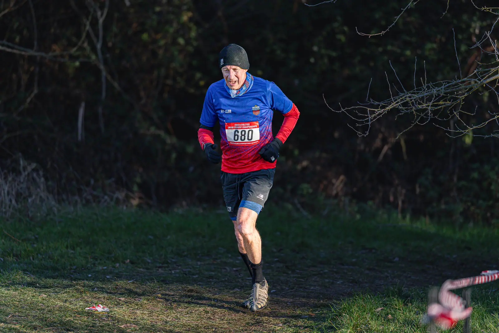 Brentwood Beagles athletes at the Essex County Cross Country Championships, Gloucester Park, Basildon, 3 January 2026