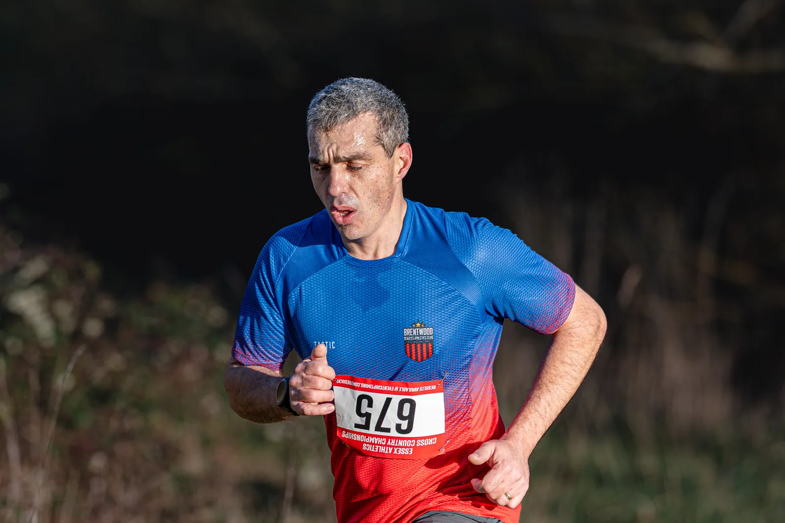 Brentwood Beagles athletes at the Essex County Cross Country Championships, Gloucester Park, Basildon, 3 January 2026