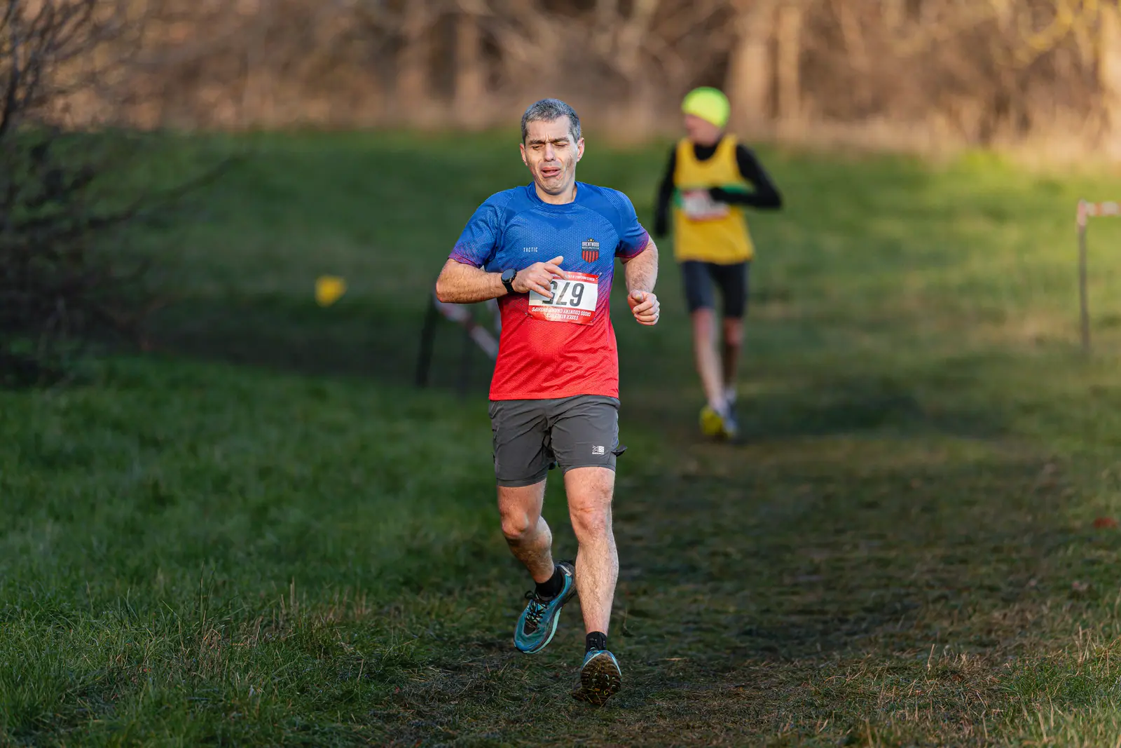 Brentwood Beagles athletes at the Essex County Cross Country Championships, Gloucester Park, Basildon, 3 January 2026