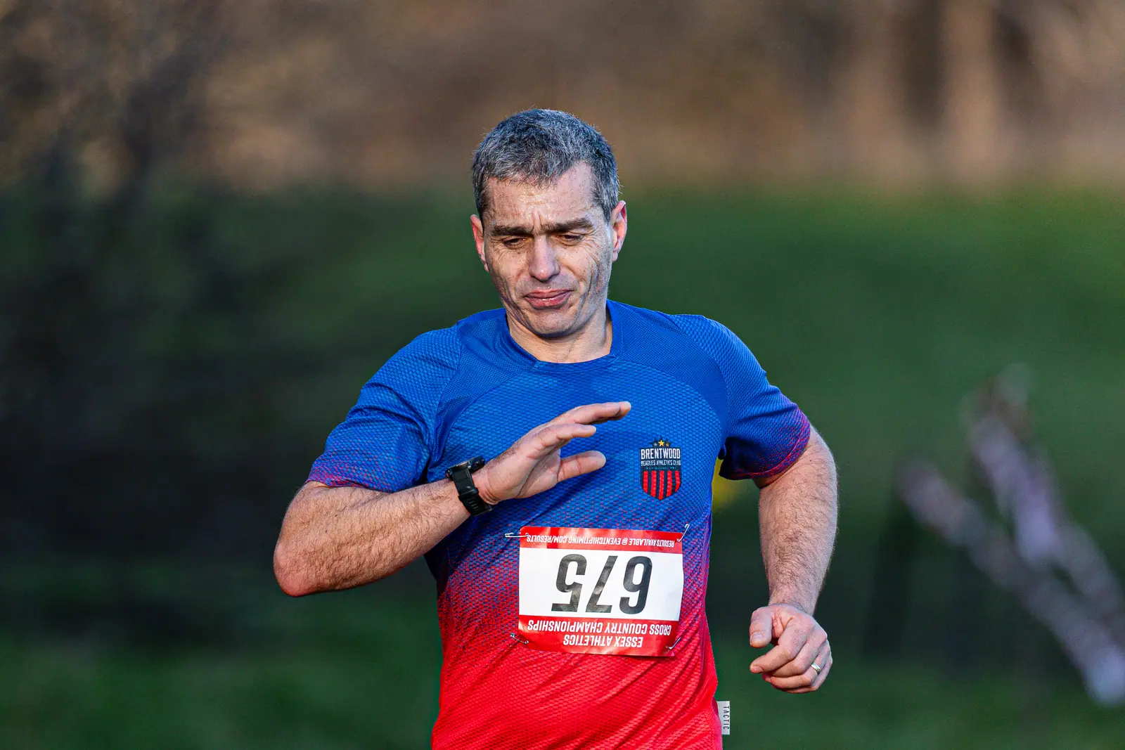 Brentwood Beagles athletes at the Essex County Cross Country Championships, Gloucester Park, Basildon, 3 January 2026