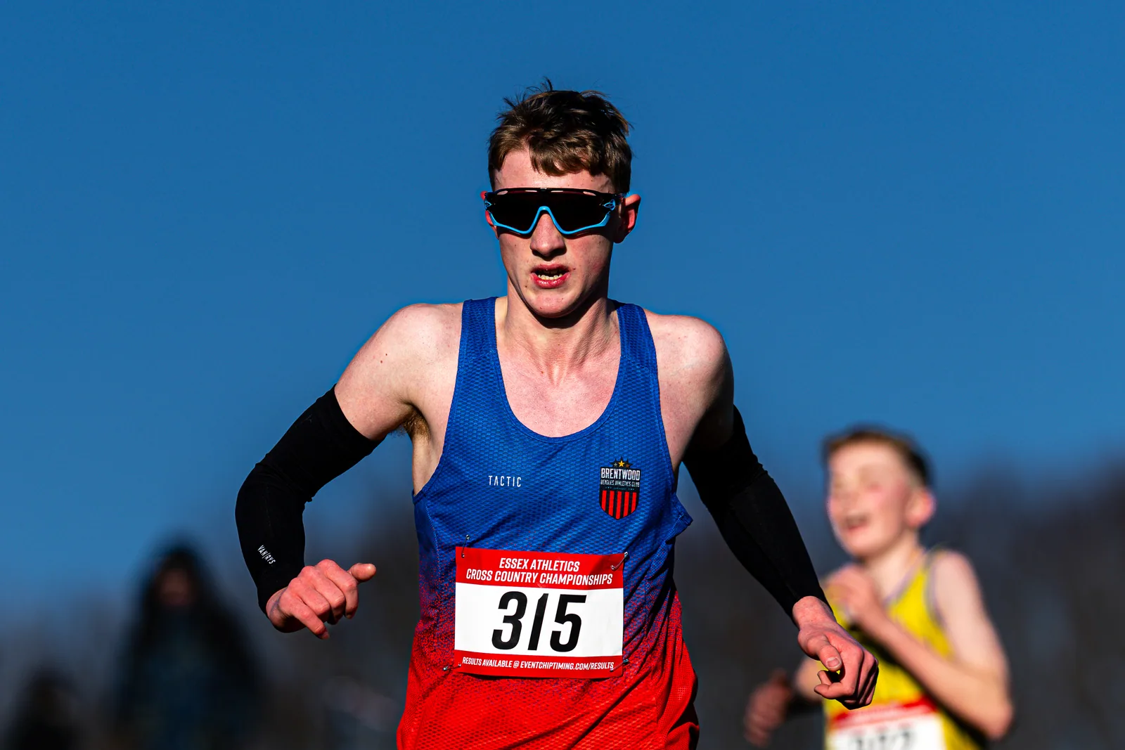 Brentwood Beagles athletes at the Essex County Cross Country Championships, Gloucester Park, Basildon, 3 January 2026
