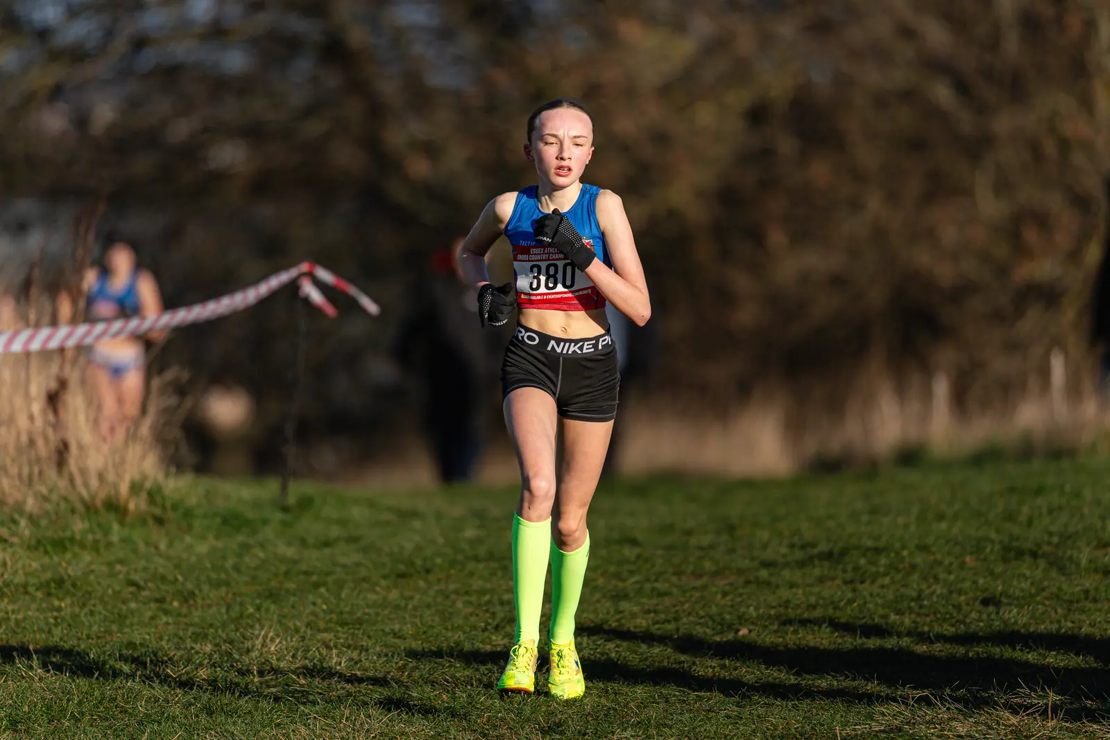 Brentwood Beagles athletes at the Essex County Cross Country Championships, Gloucester Park, Basildon, 3 January 2026